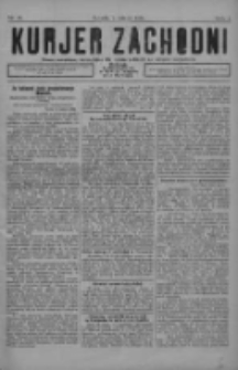 Kurjer Zachodni: pismo narodowe, bezpartyjne dla rodzin polskich na kresach zachodnich 1926.03.06 R.2 Nr19