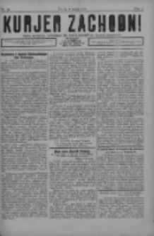 Kurjer Zachodni: pismo narodowe, bezpartyjne dla rodzin polskich na kresach zachodnich 1926.05.05 R.2 Nr36