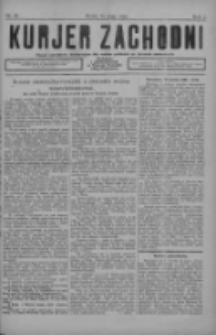 Kurjer Zachodni: pismo narodowe, bezpartyjne dla rodzin polskich na kresach zachodnich 1926.05.12 R.2 Nr38