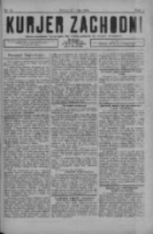 Kurjer Zachodni: pismo narodowe, bezpartyjne dla rodzin polskich na kresach zachodnich 1926.05.26 R.2 Nr42