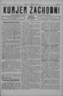 Kurjer Zachodni: pismo narodowe, bezpartyjne dla rodzin polskich na kresach zachodnich 1926.06.02 R.2 Nr44