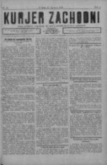 Kurjer Zachodni: pismo narodowe, bezpartyjne dla rodzin polskich na kresach zachodnich 1926.06.12 R.2 Nr47