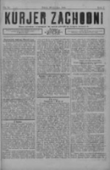Kurjer Zachodni: pismo narodowe, bezpartyjne dla rodzin polskich na kresach zachodnich 1926.06.30 R.2 Nr52