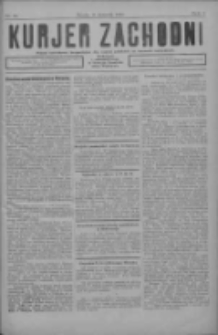 Kurjer Zachodni: pismo narodowe, bezpartyjne dla rodzin polskich na kresach zachodnich 1926.08.11 R.2 Nr64