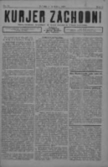 Kurjer Zachodni: pismo narodowe, bezpartyjne dla rodzin polskich na kresach zachodnich 1926.09.11 R.2 Nr73