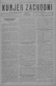 Kurjer Zachodni: pismo narodowe, bezpartyjne dla rodzin polskich na kresach zachodnich 1926.11.03. R.2 Nr88