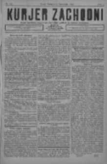 Kurjer Zachodni: pismo narodowe, bezpartyjne dla rodzin polskich na kresach zachodnich 1926.11.17 R.2 Nr92