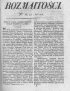 Rozmaitości. Pismo Dodatkowe do Gazety Lwowskiej. 1825 R.5 nr18
