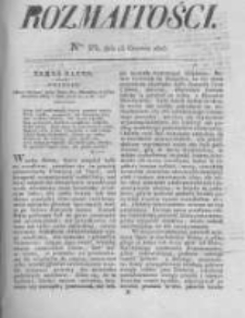 Rozmaitości. Pismo Dodatkowe do Gazety Lwowskiej. 1825 R.5 nr24