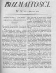 Rozmaitości. Pismo Dodatkowe do Gazety Lwowskiej. 1825 R.5 nr37