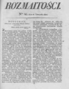 Rozmaitości. Pismo Dodatkowe do Gazety Lwowskiej. 1825 R.5 nr46