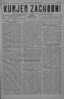 Kurjer Zachodni: pismo narodowe, bezpartyjne dla rodzin polskich na kresach zachodnich 1926.12.08 R.2 Nr98