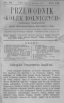 Przewodnik "K&oacute;łek rolniczych". Pismo Ludowe. R. III. 1891. Nr 12