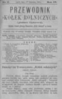 Przewodnik "Kółek rolniczych". Pismo Ludowe. R. IV. 1892. Nr 6