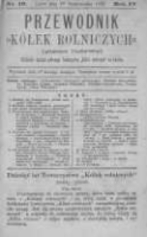 Przewodnik "Kółek rolniczych". Pismo Ludowe. R. IV. 1892. Nr 10