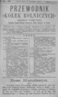 Przewodnik "K&oacute;łek rolniczych". Pismo Ludowe. R. IV. 1892. Nr 12