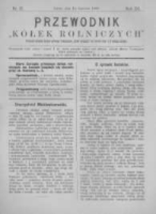 Przewodnik "K&oacute;łek rolniczych". R. XII. 1898. Nr 12