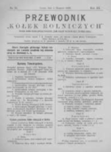 Przewodnik "K&oacute;łek rolniczych". R. XII. 1898. Nr 15