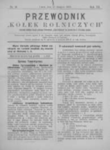 Przewodnik "K&oacute;łek rolniczych". R. XII. 1898. Nr 16