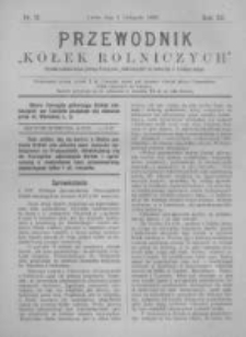 Przewodnik "K&oacute;łek rolniczych". R. XII. 1898. Nr 21