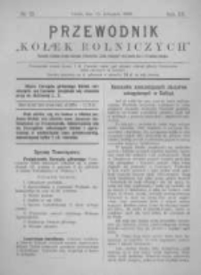 Przewodnik "K&oacute;łek rolniczych". R. XII. 1898. Nr 22