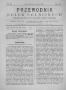 Przewodnik "K&oacute;łek rolniczych". R. XII. 1898. Nr 24