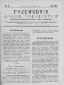 Przewodnik "K&oacute;łek rolniczych". R. XIII. 1899. Nr 2