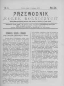 Przewodnik "K&oacute;łek rolniczych". R. XIII. 1899. Nr 3