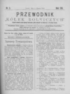Przewodnik "Kółek rolniczych". R. XIII. 1899. Nr 5