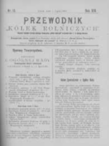 Przewodnik "Kółek rolniczych". R. XIII. 1899. Nr 13