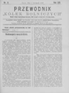 Przewodnik "K&oacute;łek rolniczych". R. XIII. 1899. Nr 21
