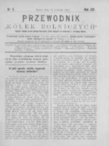 Przewodnik "Kółek rolniczych". R. XIV. 1900. Nr 8