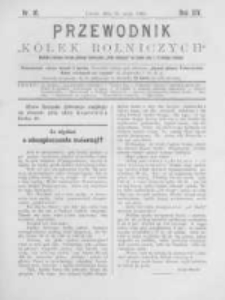 Przewodnik "K&oacute;łek rolniczych". R. XIV. 1900. Nr 10