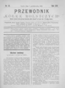 Przewodnik "K&oacute;łek rolniczych". R. XIV. 1900. Nr 19