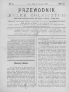 Przewodnik "K&oacute;łek rolniczych". R. XV. 1901. Nr 2