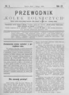 Przewodnik "K&oacute;łek rolniczych". R. XV. 1901. Nr 3