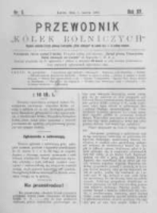 Przewodnik "K&oacute;łek rolniczych". R. XV. 1901. Nr 5