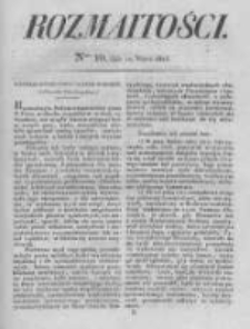 Rozmaitości. Pismo Dodatkowe do Gazety Lwowskiej. 1826 R.5 nr10