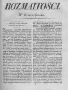 Rozmaitości. Pismo Dodatkowe do Gazety Lwowskiej. 1826 R.5 nr11
