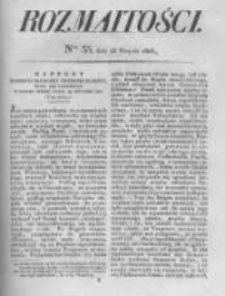 Rozmaitości. Pismo Dodatkowe do Gazety Lwowskiej. 1826 R.5 nr33