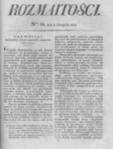 Rozmaitości. Pismo Dodatkowe do Gazety Lwowskiej. 1826 R.5 nr44