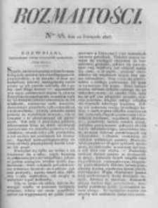 Rozmaitości. Pismo Dodatkowe do Gazety Lwowskiej. 1826 R.5 nr45