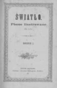 Światło. Pismo Ilustrowane Dla Ludu. 1887 R.1 nr1