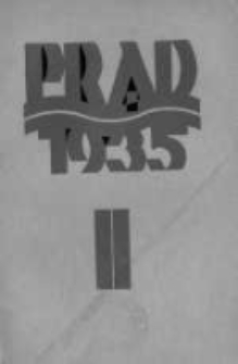 Prąd. Miesięcznik Poświęcony Zagadnieniom Życia Kulturalnego i Społecznego. 1935 R.22 nr2