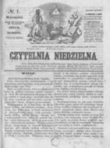 Czytelnia Niedzielna. 1856 R.1 nr1