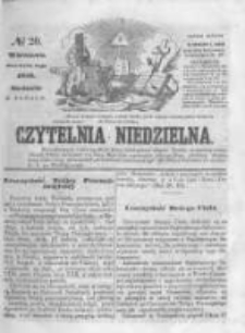 Czytelnia Niedzielna. 1856 R.1 nr20