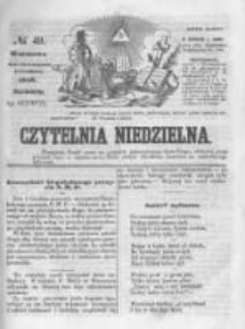 Czytelnia Niedzielna. 1856 R.1 nr49