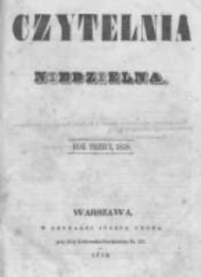 Czytelnia Niedzielna. 1858 R.3 nr1