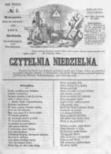 Czytelnia Niedzielna. 1858 R.3 nr5