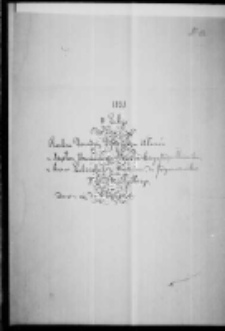 Rozkazy Brzeżańskiego dla T. Działyńskiego 1831